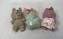Load image into Gallery viewer, Lot Of 3 Pcs Pop Mart Labubu The Monsters Replicas Plush Action Figure Keychain
