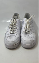Load image into Gallery viewer, Nike Mens Air Force 1 Low White Leather Low Top Lace-Up Sneakers Shoes Size 12
