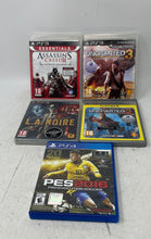 Load image into Gallery viewer, Lot Of 5 Pcs Sony PS3 &amp; PS4 Pes 2016 Sports &amp; Adventure Video Game Not Tested
