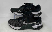 Load image into Gallery viewer, Nike Womens Metcon 8 DO9327-001 Black White Lace-Up Sneakers Shoes Size 8
