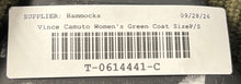 Load image into Gallery viewer, Vince Camuto Womens Green Long Sleeve Pockets Hooded Parka Coat Size P/S
