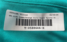 Load image into Gallery viewer, NFL Girls Green Orange Miami Dolphins Football Sports Cheerleader Dress Size 2T
