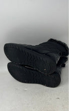 Load image into Gallery viewer, Totes Womens Lindsay Black Waterproof Quilted Drawstring Snow Boots Size 8W
