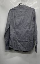 Load image into Gallery viewer, Guess Mens Gray Collared Long Sleeve Button-Up Shirt Size Small
