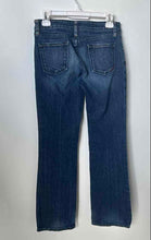 Load image into Gallery viewer, Banana Republic Womens Blue Denim Stretch Pockets Bootcut Jeans Size 02P
