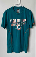 Load image into Gallery viewer, NFL Team Apparel Mens Green Miami Dolphins Pullover Sport T-Shirt Size Medium
