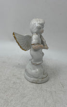 Load image into Gallery viewer, Precious Moments Angel Playing Musical Instrument Decorative Figurine
