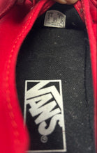 Load image into Gallery viewer, Vans Unisex Authentic 721454 Red Lace-Up Low Top Sneakers Shoes Size M6.5 W8
