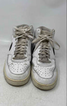 Load image into Gallery viewer, Nike Mens Court Vision Mid CD5466-101 White Black Lace-Up Sneakers Shoes Sz 9.5
