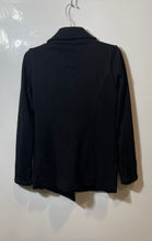 Load image into Gallery viewer, XXI Womens Black Long Sleeve Collared Double-Breasted Peacoat Size Medium
