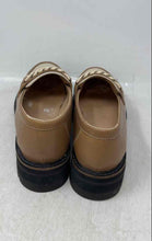 Load image into Gallery viewer, Clarks Womens Brown Beige Round Toe Slip-On Loafer Shoes Size 8M
