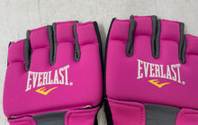 Load image into Gallery viewer, Everlast Ever Gel Pink Gray Sporting Equipment Training Boxing Glove Pair
