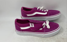 Load image into Gallery viewer, Vans Womens Ward Off The Wall 721356 Pink White Lace-Up Sneaker Shoes Size 10.5
