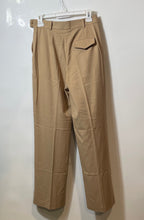 Load image into Gallery viewer, Zara Womens Brown Slash Pockets Flat Front Wide-Leg Dress Pants Size XS
