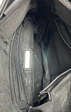 Load image into Gallery viewer, Rosetti Womens Black Leather Tassel Outer Zip Pockets Shoulder Handbag
