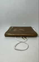 Load image into Gallery viewer, Noa Womens Brown White Leather Flap Envelope Shoulder Purse With Tags
