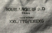 Load image into Gallery viewer, Karl Lagerfeld Mens Gray Cotton Short Sleeve Crew Neck Pullover T-Shirt Size 2XL
