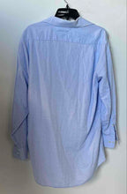 Load image into Gallery viewer, Tommy Hilfiger Mens Light Blue Long Sleeve Collared Dress Shirt Size 16.5 32-33
