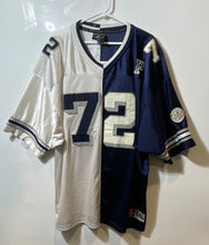 Load image into Gallery viewer, ASG Sports Mens Blue And White Dallas Cowboys #72 Football Jersey Size XXL
