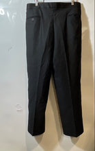 Load image into Gallery viewer, Authentic Yves Saint Laurent Mens Black Pleated Dress Pants No Size W17''/L42''
