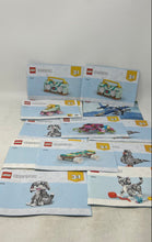 Load image into Gallery viewer, Lot Of 13 Pcs Assorted Lego Creator Building Toy Instruction Manual Books
