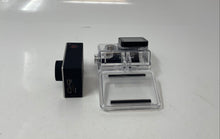 Load image into Gallery viewer, GoPro Hero 3 Black Silver-Tone Action Camera Camcorder Not Tested
