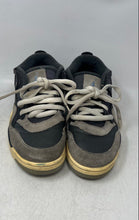 Load image into Gallery viewer, Nike Mens Air Jordan 4 RM Gray Blue Leather Lace-Up Basketball Shoes Size 7
