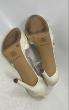Load image into Gallery viewer, Gianni Bini Womens Corrielle White Leather High Platform Heels Size 9.5M
