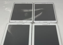 Load image into Gallery viewer, Lot Of 4 Pcs Assorted Samsung Mixed White Android Tablets Not Tested For Parts
