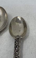 Load image into Gallery viewer, Vintage Set Of 2 Pcs Godinger Silver-Tone Grape Vine Pattern Serving Spoons
