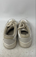 Load image into Gallery viewer, Zara Womens White Leather Lace-Up Low Top Round Toe Sneaker Shoes Size 39
