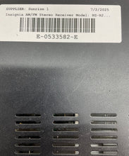 Load image into Gallery viewer, Insignia Model NS-R2001 Black 2.0 Channel AM/FM Stereo Receiver Not Tested
