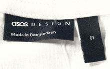 Load image into Gallery viewer, ASOS Design Mens White Cotton Short Sleeve Crew Neck Pullover T-Shirt Size Small
