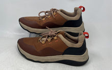 Load image into Gallery viewer, Clarks Womens Jaunt Lace Brown Lace-Up Low Top Sneaker Shoes Size 9.5 M
