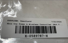 Load image into Gallery viewer, PowerA Black Wired Video Game Controller For Xbox One Not Tested
