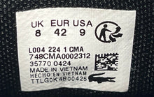 Load image into Gallery viewer, Lacoste Mens L004 224 1 CMA Black Printed Lace-Up Sneaker Shoes Size 9
