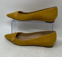 Load image into Gallery viewer, Authentic Ralph Lauren Womens Yellow Slip-On Ballet Flats 7B Interior Damaged
