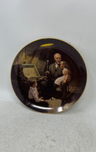 Load image into Gallery viewer, Edwin M. Knowles Grandpa's Treasure Chest By Norman Rockwell Collector Plate
