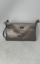 Load image into Gallery viewer, Kate Spade New York Womens Silver Tone Detachable Strap Shoulder Clutch Purse
