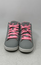 Load image into Gallery viewer, Fila Girls 3SC60327-070 Gray Pink Leather Lace-Up High Top Sneaker Shoes Size 3
