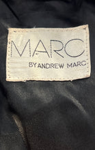 Load image into Gallery viewer, Marc By Andrew Marc Womens Black Leather Full-Zip Bomber Jacket Size Small
