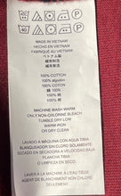 Load image into Gallery viewer, Michael Kors Mens Wine Short Sleeve Collared Polo Shirts Size Medium
