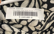 Load image into Gallery viewer, Zara Womens Gray Black Printed Long Sleeve Collared Button-Up Shirt Size S
