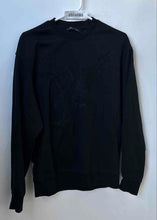 Load image into Gallery viewer, Armani Exchange Womens Black Long Sleeve Crew Neck Pullover Sweatshirt Size S
