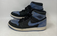 Load image into Gallery viewer, Nike Mens Air Jordan 1 Retro OG DZ485-042 Black Blue Sneakers Shoes Size 10.5
