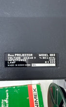 Load image into Gallery viewer, Hanimex 808D Black Regular And Super 8 Silent Movie Projector Not Tested
