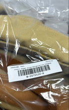 Load image into Gallery viewer, Fossil Womens Brown Beige Yellow Double Handle Outer Pockets Lined Tote Handbag
