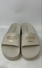 Load image into Gallery viewer, Guess Los Angeles Womens Beige Slip-On Round Toe Platform Slide Sandals Size 9M
