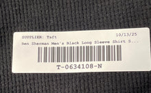 Load image into Gallery viewer, Ben Sherman Mens Black Knitted Crew Neck Long Sleeve Pullover Sweatshirt Size XL
