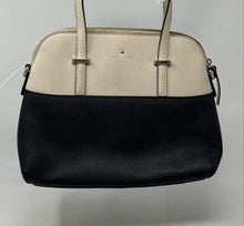 Load image into Gallery viewer, Kate Spade New York Womens Cedar Street Maise Beige Black Satchel Handbag
